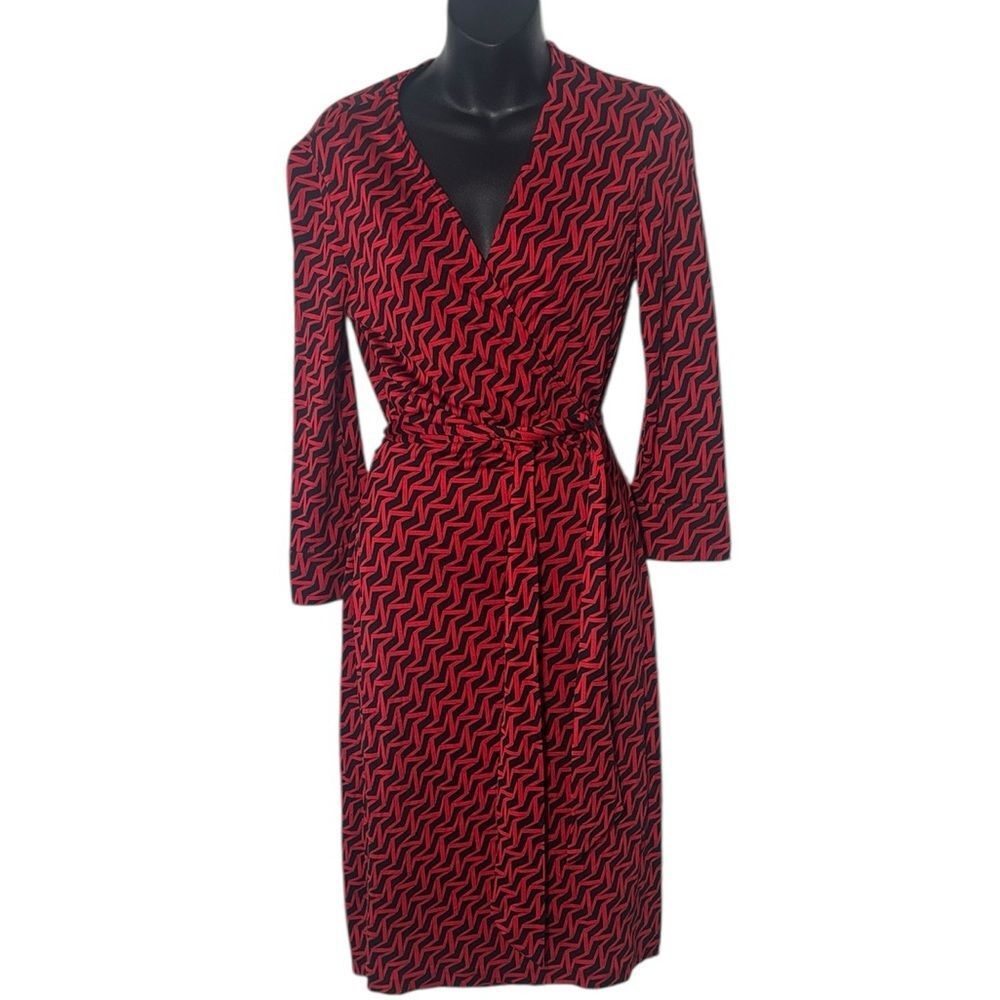 Diane von furstenberg women’s vintage true wrap dress patterned Whimsigoth